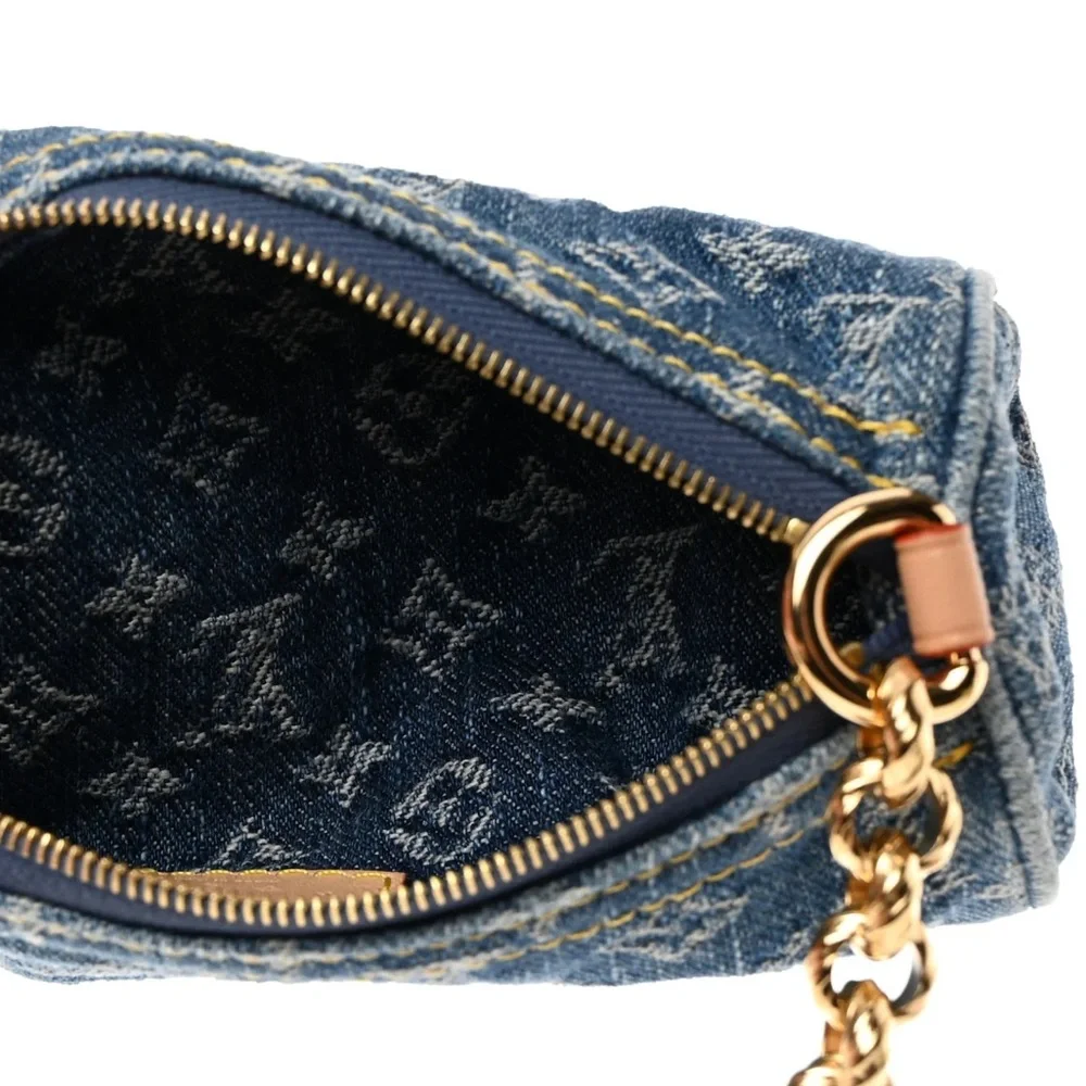 SOLD! Auth LV Mini • Louis Vuitton Denim Papillon Limited Edition AUTHENTIC - Picture 4 of 6